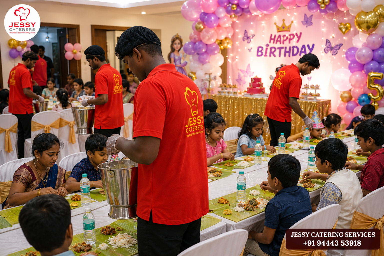 Birthday catering